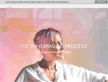 Tablet Screenshot of innerpathicprocess.com